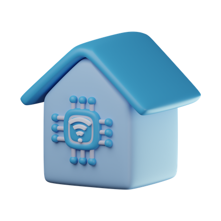 Smart Home  3D Icon