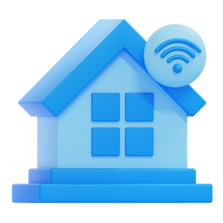 Smart Home  3D Icon