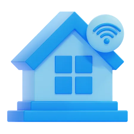 Smart Home  3D Icon