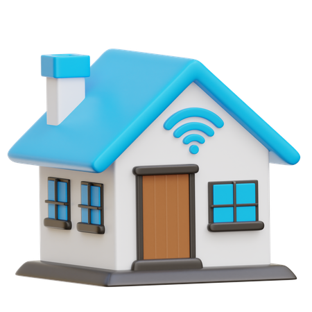 Smart Home  3D Icon