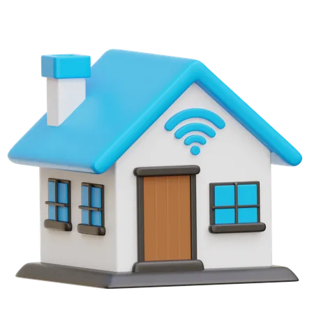 Smart Home  3D Icon