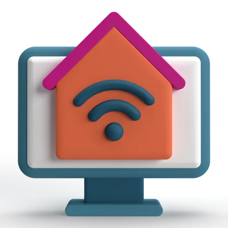 Smart Home  3D Icon