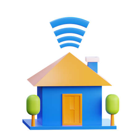 Smart Home  3D Icon