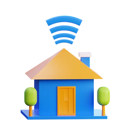 Smart Home  3D Icon