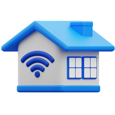 Smart Home  3D Icon