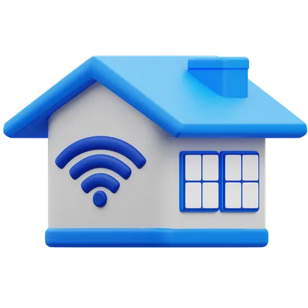 Smart Home  3D Icon