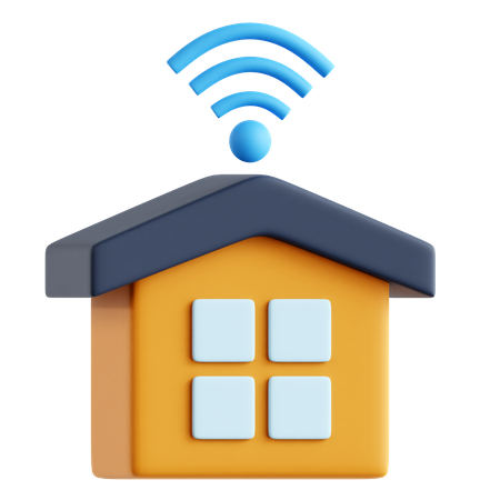 Smart Home  3D Icon