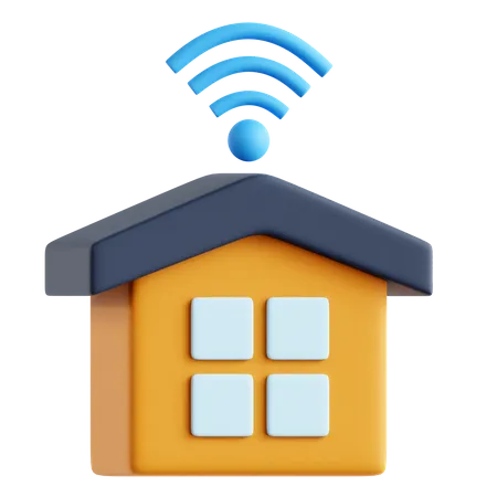 Smart Home  3D Icon