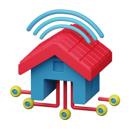 Smart Home  3D Icon