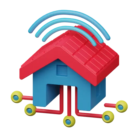 Smart Home  3D Icon