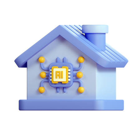 Smart Home  3D Icon