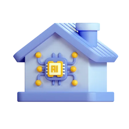 Smart Home  3D Icon