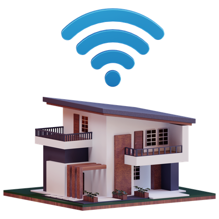 Smart Home  3D Icon