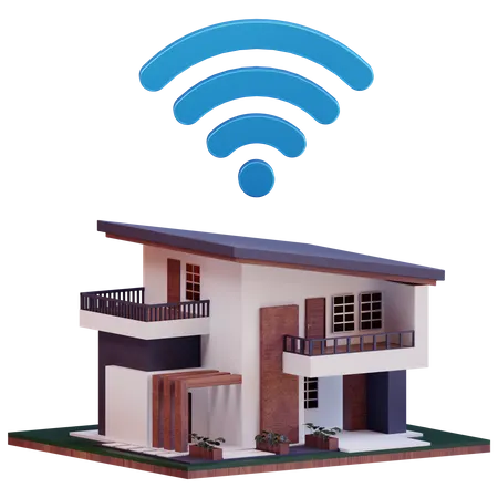 Smart Home  3D Icon