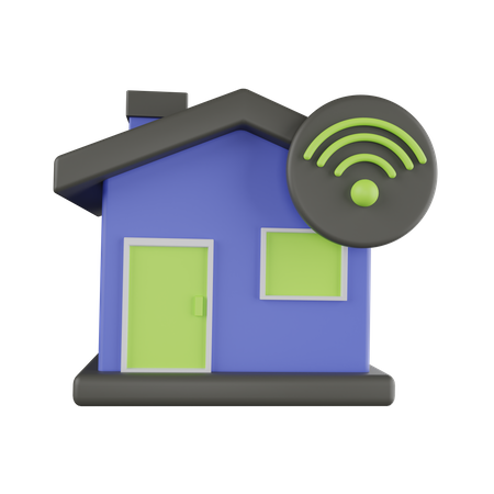 Smart Home  3D Icon