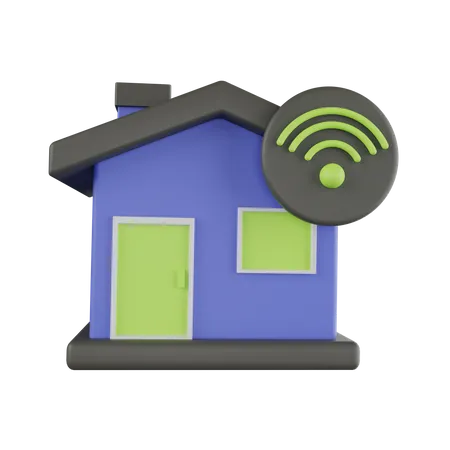 Smart Home  3D Icon