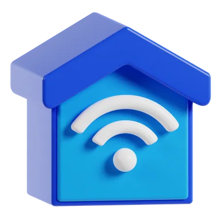 Smart Home  3D Icon