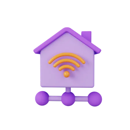 Smart Home  3D Icon