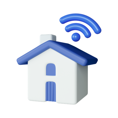 Smart Home  3D Icon