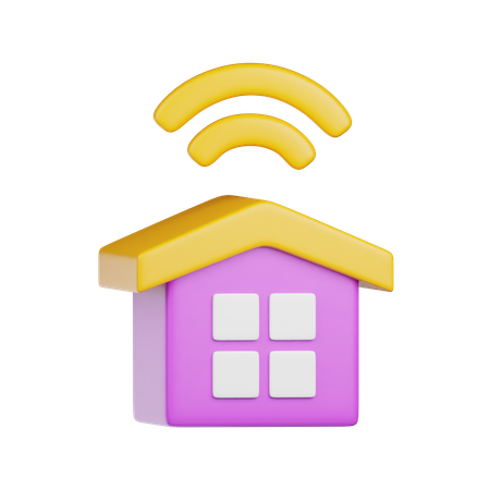 Smart Home  3D Icon