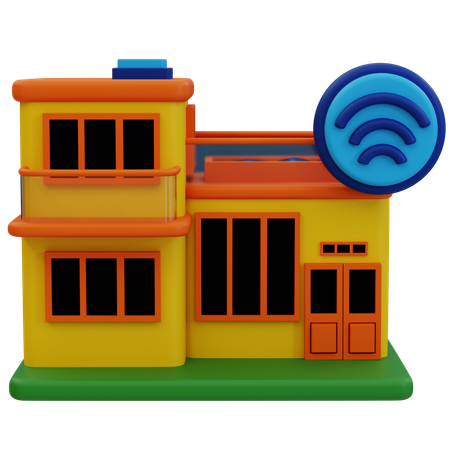 Smart Home  3D Icon