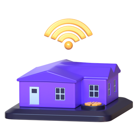 Smart Home  3D Icon