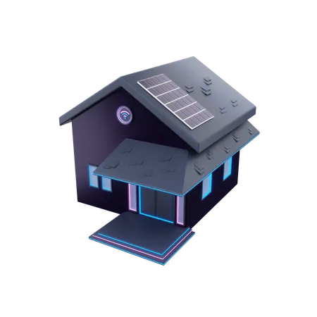 Smart Home  3D Illustration