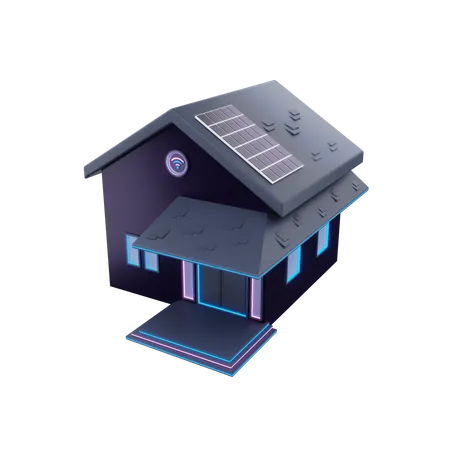 Smart Home 3D Illustration