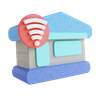 3d smart home emoji