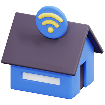 Smart Home 3D Icon