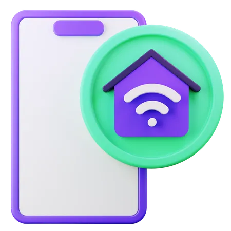 Smart Home Control Interface for Easy Management  3D Icon