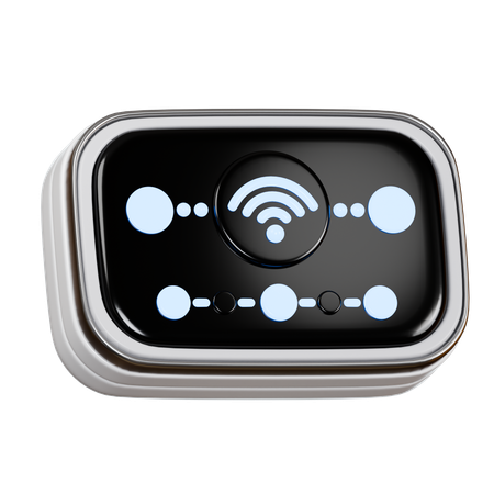 Smart Home Hub  3D Icon