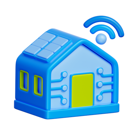 Smart Home Hub  3D Icon