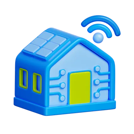 Smart Home Hub  3D Icon