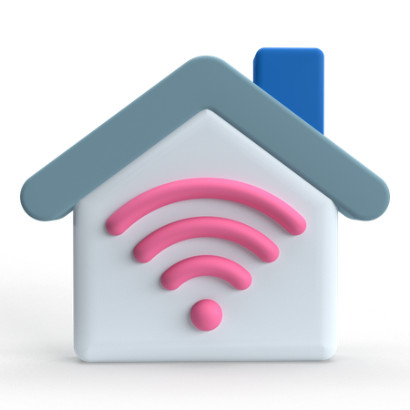 Smart House  3D Icon