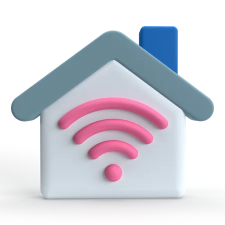 Smart House  3D Icon