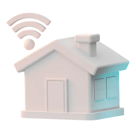 Smart House  3D Icon