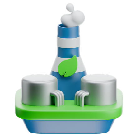 Smart Industry  3D Icon