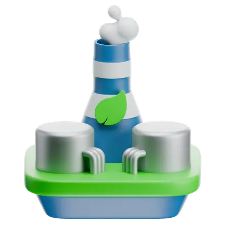 Smart Industry  3D Icon