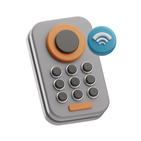 Smart Intercom  3D Icon