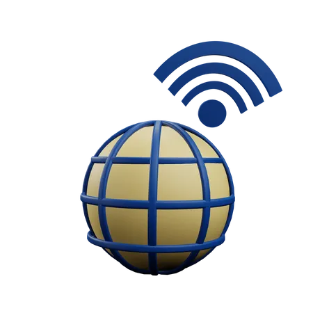 Smart Internet  3D Icon