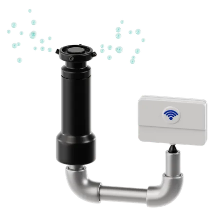 Smart Irrigation System  3D Icon