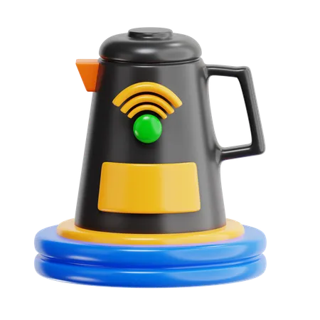 Smart Kettle  3D Icon