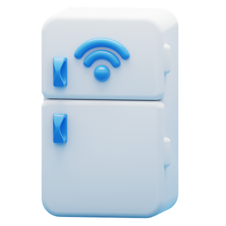 Intelligenter Kühlschrank  3D Icon