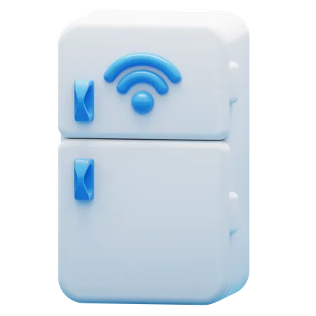 Intelligenter Kühlschrank  3D Icon