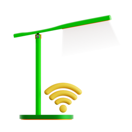 Smart Lamp  3D Icon