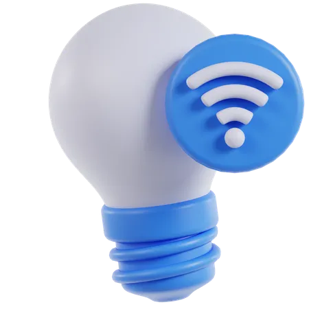 Smart Lamp  3D Icon