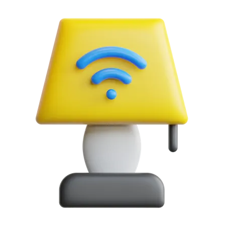 Smart Lamp  3D Icon