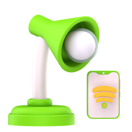 Smart lamp  3D Icon