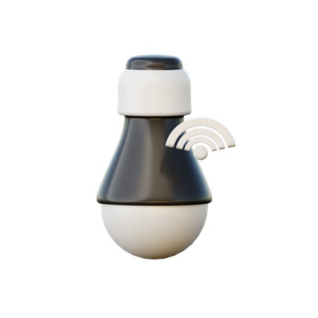 Smart Lamp 3D Illustration